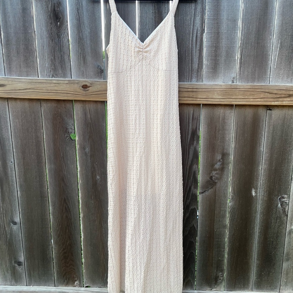 Jessica Simpson Textured Cream Dress